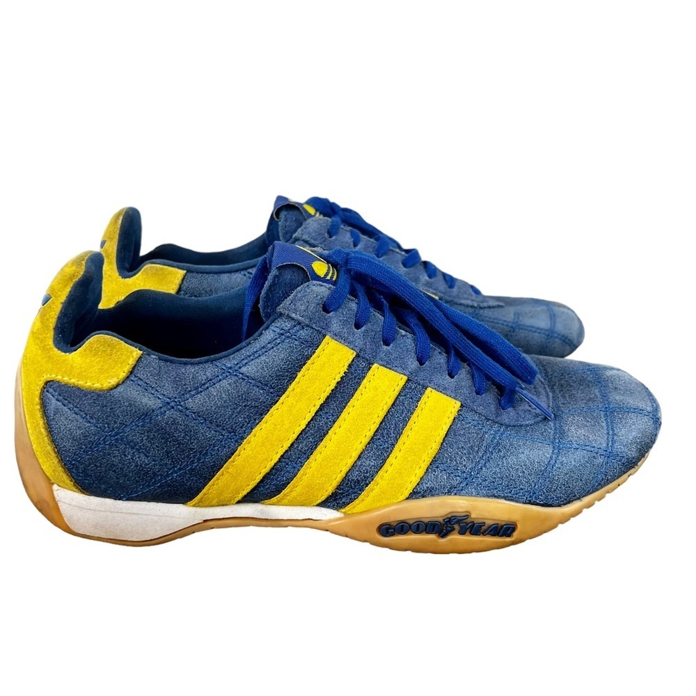 Vintage 2003 Adidas Tuscany Goodyear Racing Shoes-MENS-US/5 Women's US/7…